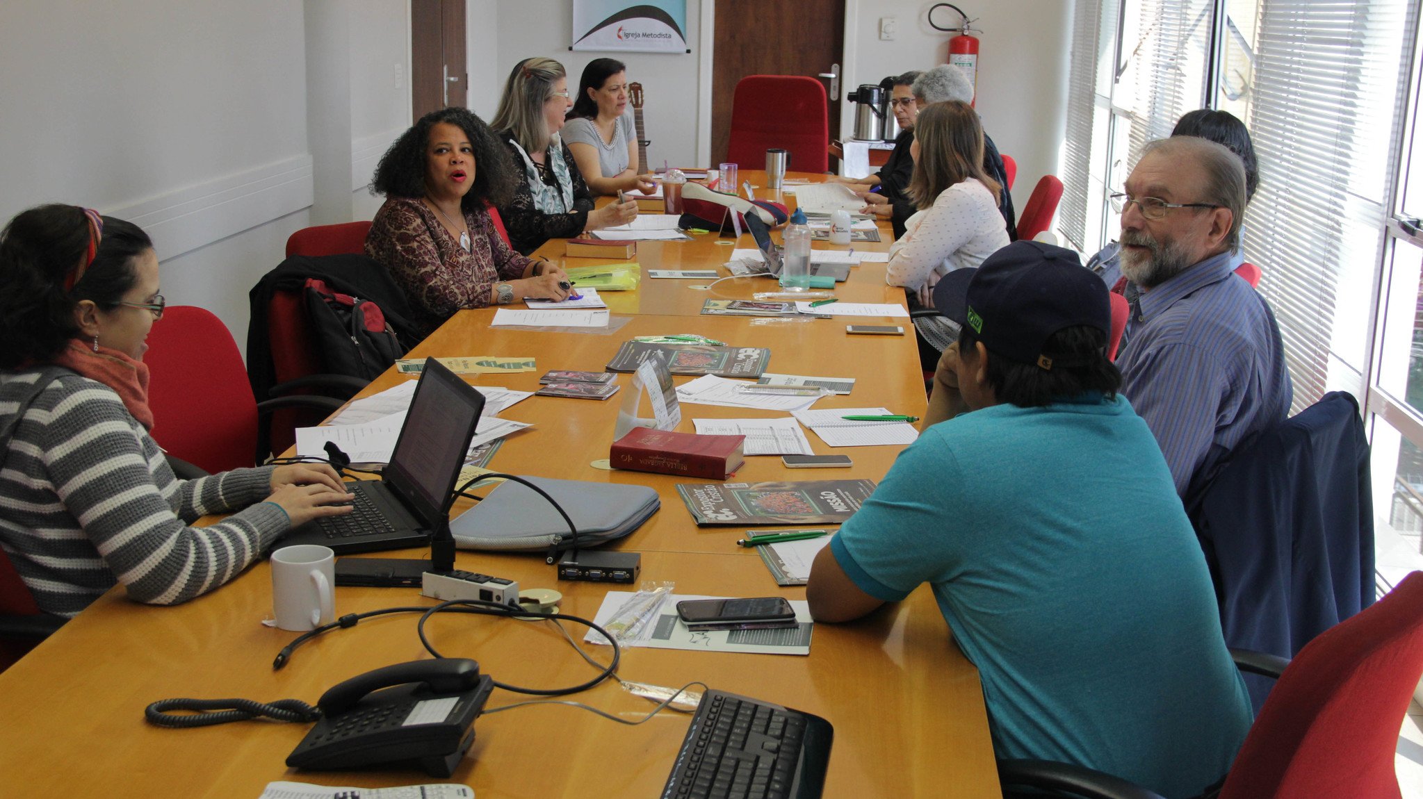 Equipe nacional do projeto Sombra e Água Fresca se reúne em São Paulo