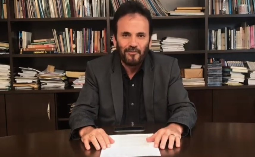 Bispo João Carlos Lopes grava vídeo sobre o tema do meio ambiente