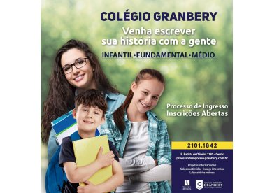 Colégio Metodista Granbery tem matrículas abertas para 2019
