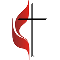 Logotipo da Igreja Metodista: Cruz e chama