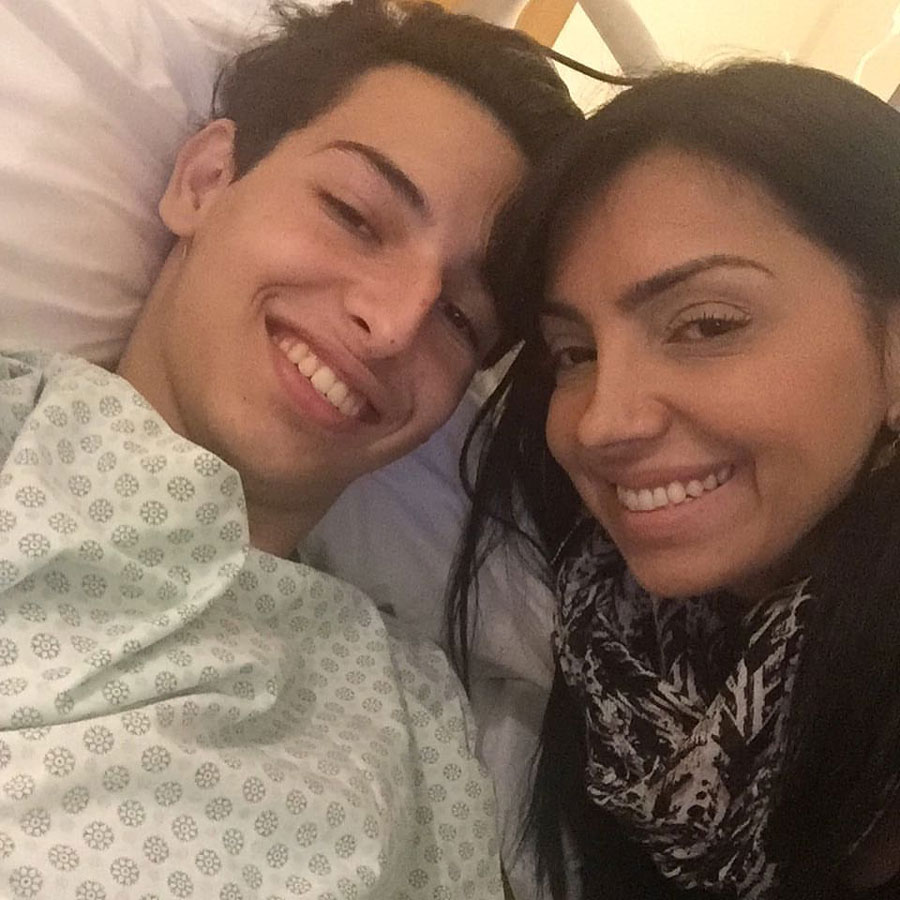 Foto de Eyshila e Matheus, publicada pela cantora em suas redes sociais