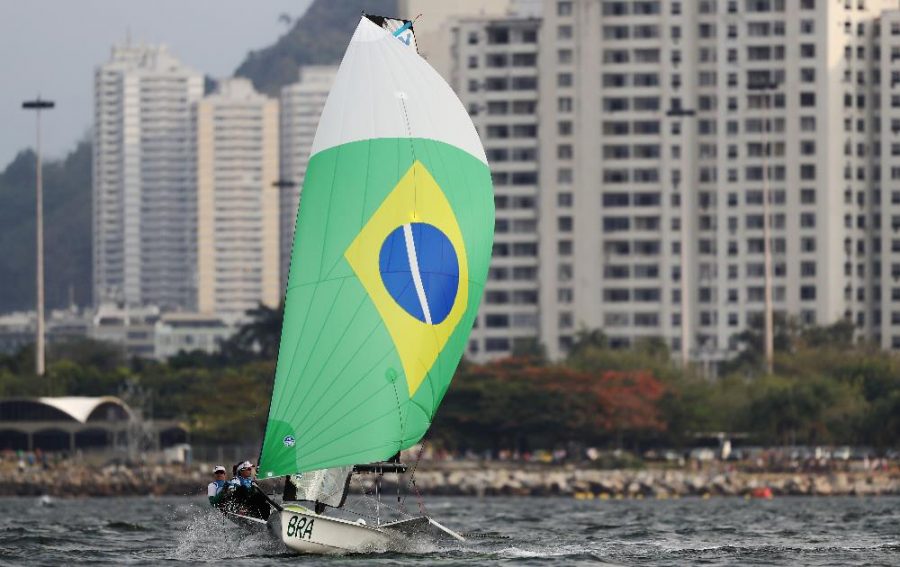 Martine e Kahena na regata | Foto: Getty Images | Clive Mason