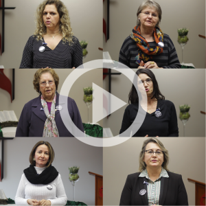 Representantes femininas falam sobre a violência contra a mulher na igreja