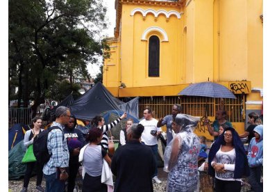 Igreja do Jardim Arisi arrecada doaes e faz evangelismo na regio