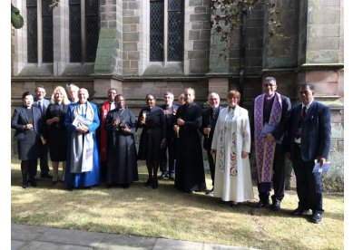 Igreja Metodista  representada pelo Colgio Episcopal em eventos no exterior