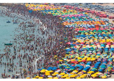 Cuidado, praia  vista!