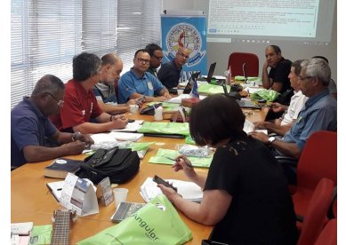 Sede Nacional da Igreja Metodista recebe lideranas de homens do Brasil