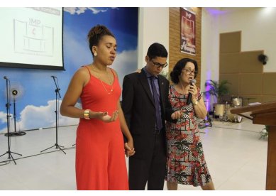 Culto de despedida do Pastor Svio Dias da Igreja Metodista em Porcincula