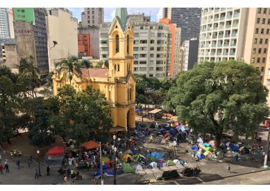 Igreja Metodista do Jardim Arize, em So Paulo, promover ao evangelstica no Largo do Paissandu