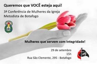 III Conferncia de Mulheres da Igreja Metodista de Botafogo