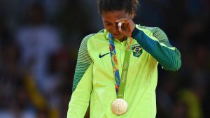 Rafaela Silva: judoca vai da depresso  medalha de ouro em casa