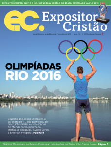 Rio 2016 no Expositor Cristão de setembro