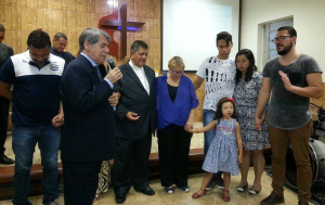 Pastor metodista  homenageado pela igreja em Gardnia Azul